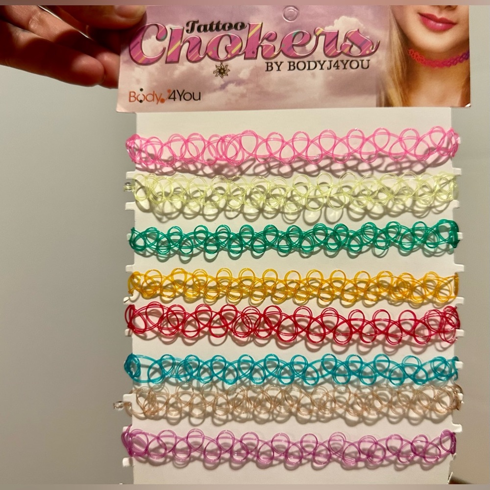 💛🧡❤️Chokers🩷💜💙 - Picture 2 of 2